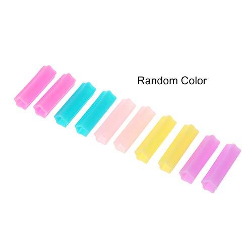 Juego de 2 fundas protectoras para tijeras de cutículas de uñas, manicura y pedicura, tapa de tijera para piel muerta