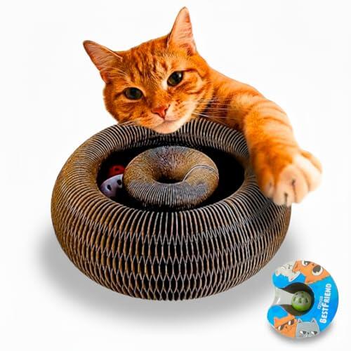 Cómo mantener activo a tu gato de interior con el juguete rascador adecuado