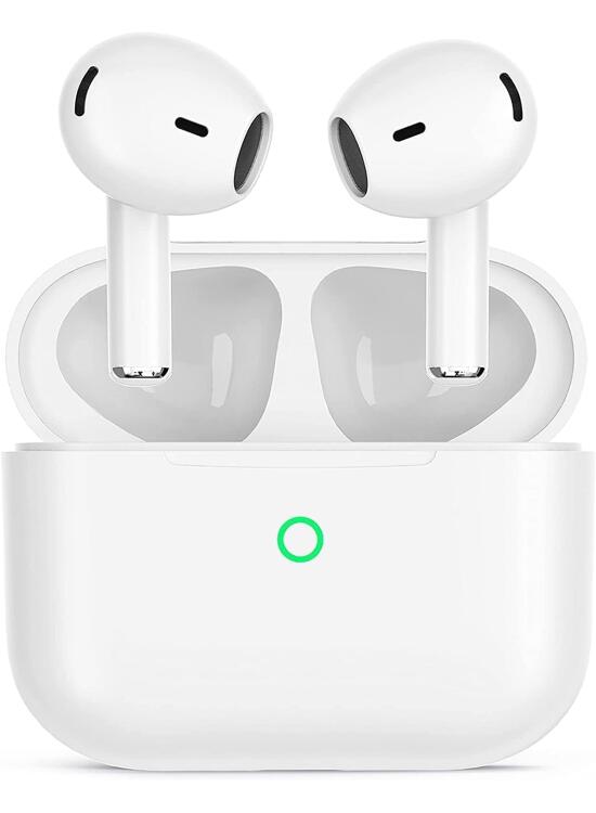 Auriculares Inalámbricos Bluetooth, Auriculares In Ear Bluetooth 5.3 con HD Mic, 48H HiFi Estéreo Cancelacion Ruido Cascos, Control Táctil, IPX7 Deportivos Audifonos Inalambricos para iPhone Android