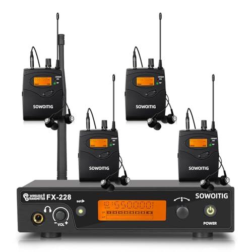 Guía Completa del Sistema de Monitoreo Inalámbrico In-Ear SOWOITIG UHF IEM