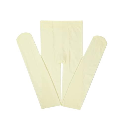 Mallas de Algodón para Niñas con Cintura Elástica Cómodas Leggings y Transpirables para Danza Ballet y Uso Diario en Temporada Primavera Verano (WH2, 4-6 Years)
