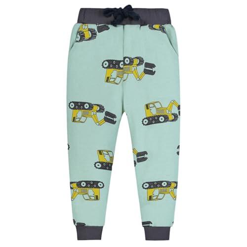 Genérico Pantalones Deportivos con Estampado de Dinosaurio para Niña Cómodos y con Cintura Elástica Ajustable y Bolsillo Práctico para Juego Activo y Uso Diario (Mint Green, 6-7 Years)