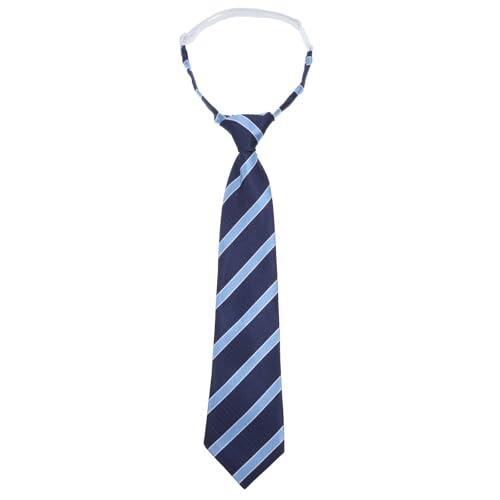 Grevosea Corbatas para niños/niños, corbata ajustable preatada, corbatas de clip para escuela, graduación, boda y uso casual de 5 a 12 años