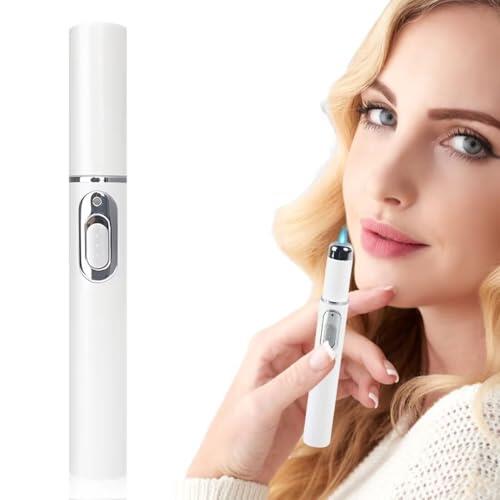 Tomedeks 1 Pièce Pluma de Acné de Eliminación, Cómodo Bolígrafo de Terapia De Acné para Eliminar Acné y Marcas en Rostro y Cuerpo