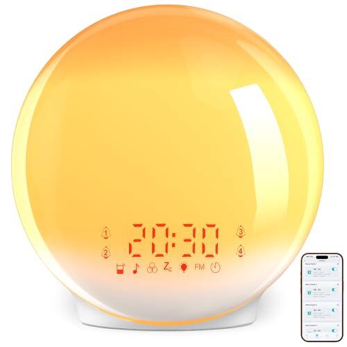Análisis Detallado de un Despertador con Simulación de Amanecer