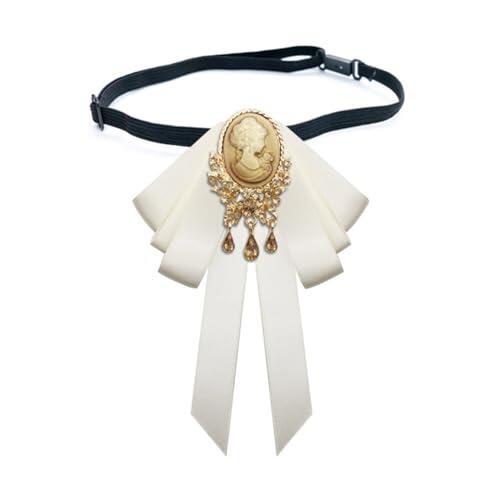 Genérico Sólido Pajarita Gorgeous Vintage Chic Bowtie Joyería Elegante Collar Corbata Ajustable Desmontable Collares Camisa Accesorio