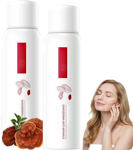 Tónico Revitalizante Antiarrugas Lingzhi, Spray Reafirmante e Hidratante, Esencia de Hidratación Profunda, Mejora la Opacidad, Apto para Todo Tipo de Piel