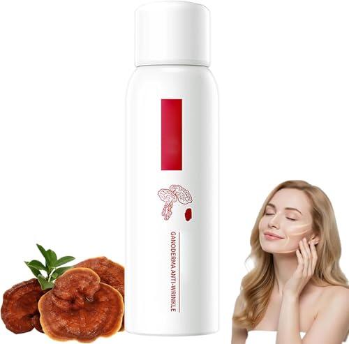Tónico Revitalizante Antiarrugas Lingzhi, Spray Reafirmante e Hidratante, Esencia de Hidratación Profunda, Mejora la Opacidad, Apto para Todo Tipo de Piel