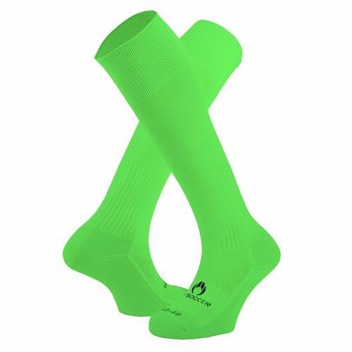 HO Soccer Media de jugador Verde, Unixex, Adulto, M (39-42)