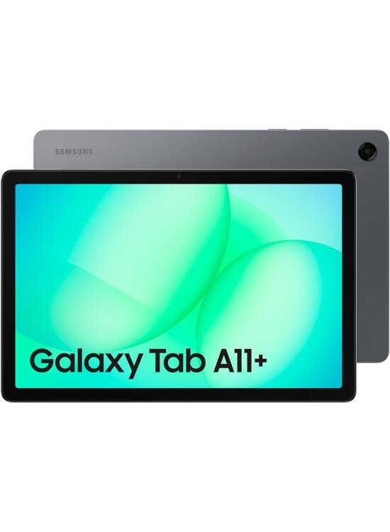 Samsung Galaxy Tab A11+ 256GB, Tableta con IA, Pantalla de 11" con 90 Hz, 8GB de Memoria, Altavoces Cuádruples Dolby, Garantía del Fabricante 3 Años + 1 Año Extra, Gris (Versión Española)