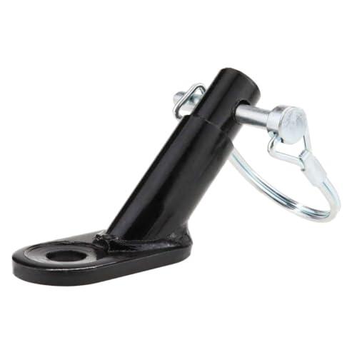 Cabilock Acoplador para Remolque de Bicicleta Negro de Hierro Instalación Fácil y Cambios Rápidos para Remolques de Carga y Bicicletas