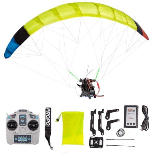 Vuela Alto con el TechSpieler Leaf1.0: Análisis del Mini Parapente RC de Gran Altitud