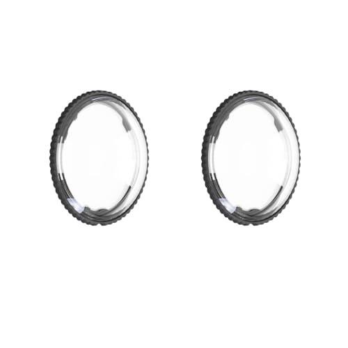 Genérico Protectores de lentes para Insta 360 X4 Air, Protector de Lente de Cámara de Vidrio Óptico/PC Resistente a los arañazos Adecuado para Insta 360 X4 Air (Vidrio)