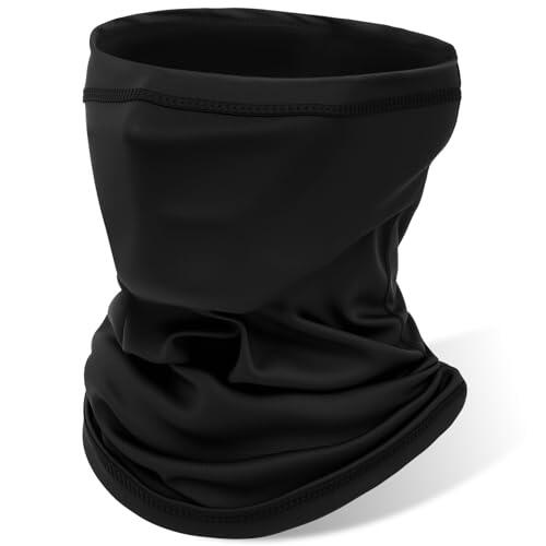 AOOWU Multifunción Bandana, Braga Cuello para Hombre y Mujer, Resistente Al Viento Protector Solar Tubular Pañuelo, Pañuelos Cabeza Elástica para Senderismo Moto, Ciclismo, Correr Aire Libre