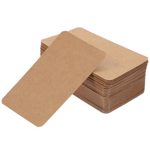 Tarjetas Kraft DOITOOL: Organización y Versatilidad para el Estudio y la Oficina