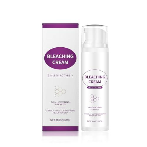 Crema Correctora de Manchas Oscuras, Tratamiento Aclarante e Iluminador para Rostro y Cuerpo, Ayuda a Unificar el Tono de la Piel, Rápida Absorción, para Axilas, Rodillas, Codos y Zonas Sensibles