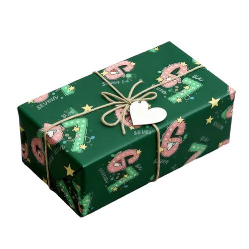 Papel De Embalaje De Navidad - Hojas De Regalo Meme Misterioso Santa Y Geiger Gift Wrap | Hojas De Papel De Embalaje Para Celebración De Cumpleaños, Para Y Adultos, Regalos De Navidad