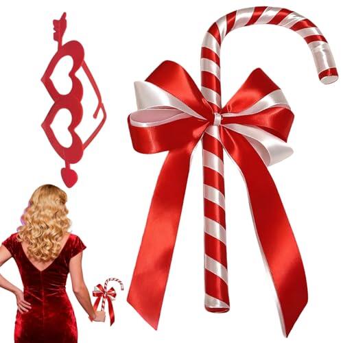 Kixolazr Bastón para Disfraz Navideño - Suministros de Cosplay para Carnaval | Accesorios para Juego De Simulación,para Fiestas, Actuaciones, Creadores de Contenido, Convenciones, Sesiones de Fotos,