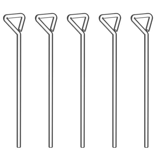 stonylab Varillas Difusoras de Vidrio, Varilla de Recubrimiento Triangular, 6 mm Diámetro, 160 mm Longitud, Herramientas de Laboratorio de Vidrio Borosilicato, Reutilizable, 5 Piezas