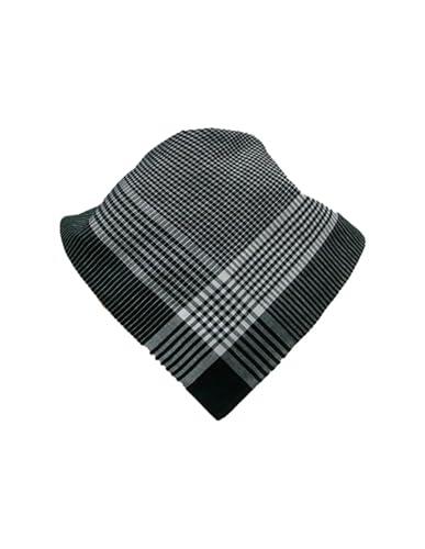 Genérico Pañuelo Rociero Negro, 100% Algodón, 60x60 cm, Pañuelo Cuadros Negros, Fiestas Regionales, Carnaval, Disfraces, Fiestas del Rocío (1)