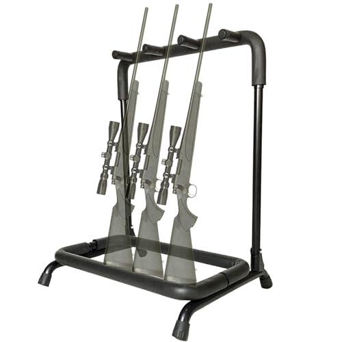 HUGDSB Soporte Vertical for Rifle, Soporte for Guitarra con Esponja, Culata de Pistola Estable con amortiguación confiable, Soporte de exhibición de Pistola Larga for la mayoría de carabinas y Rifles