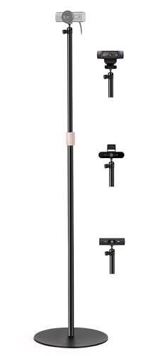 AYIZON Soporte de piso para cámara web de 160 cm compatible con Logitech MX-Brio-4K C920 C922 C930 C925e C615 StreamCam, Brio 4K, Brio 500 cámaras web