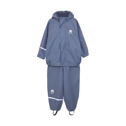 Celavi Celavi - Conjunto de ropa impermeable básica unisex de poliuretano sólido CeLaVi de poliuretano sólido, gris, 82