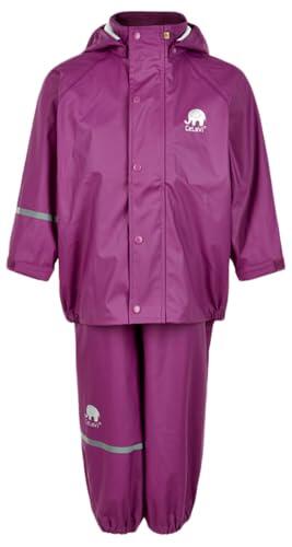 CeLaVi Conjunto básico de ropa impermeable de poliuretano sólido