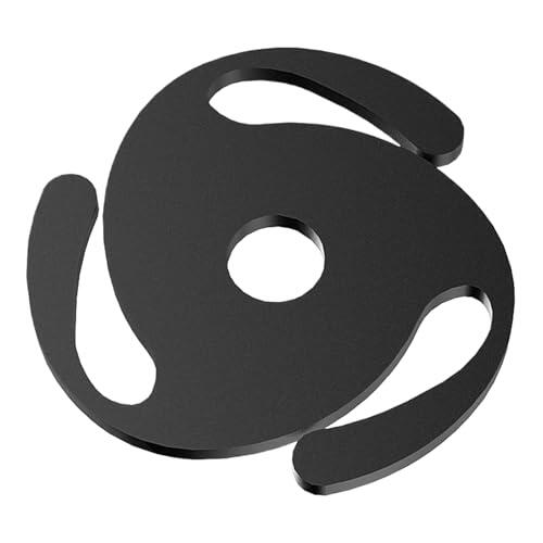 Guía técnica del adaptador de aluminio para discos de 45 RPM de Raypontia