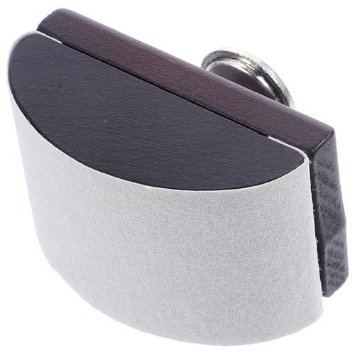 HOMOCONO Secante de tinta basculante de madera para plumas estilográficas, herramienta de caligrafía de secado rápido con papel secante reutilizable para uso en escritorio y prevención de manchas