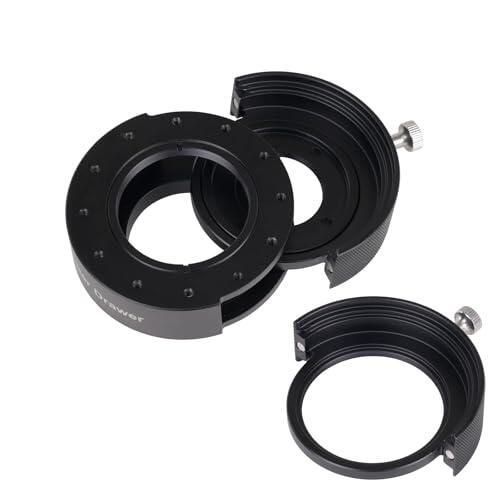 Svbony SV226P Telescopio Filtro Cajón M42-M48, Portafiltros para Telescopio, Doce Roscas Hembra M2,5 para OAG, Antifugas de Luz, Accesorios Astronómicos para Astrofotografía de Cielo Profundo
