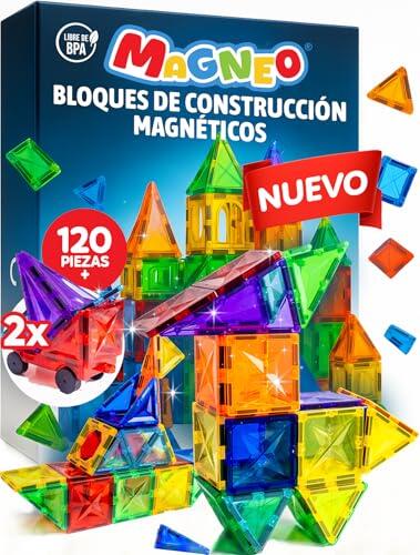 Construcción y Creatividad sin Límites: Análisis de los Bloques Magnéticos Magneo de 120 Piezas