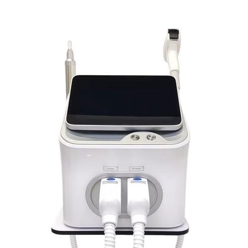 Máquina de depilación láser picosegundo + láser de diodos en dos en uno para eliminar manchas de depilación permanente y muñecas de cara negra de alta potencia