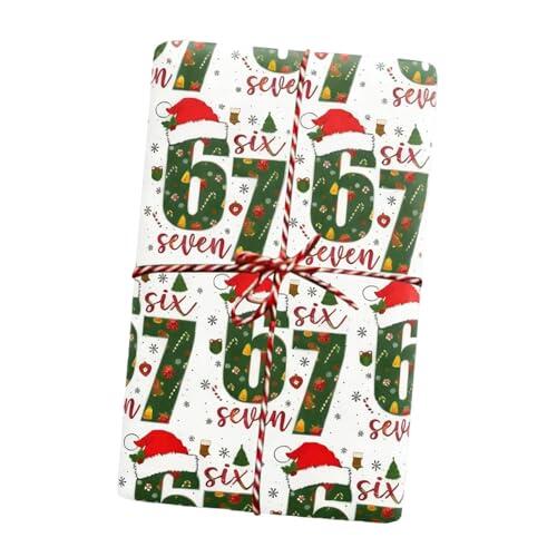 Papel De Navidad 2 Piezas Decoraciones Gruesas Festivas Hechas A Mano