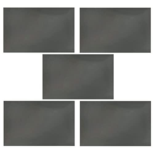 Tagtight 5 unidades de película polarizadora lineal de 20 x 30 cm LCD/LED, filtro polarizador con adhesivo para fotografía de polarización, pantalla, cámara y clases de física