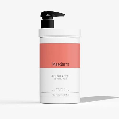 MASDERM - Crema Facial Reafirmante Radiofrecuencia 1000ml con Bio-Retinol y Colágeno para Piel Madura Mejora la Apariencia de la Firmeza Formato XL Larga Duración