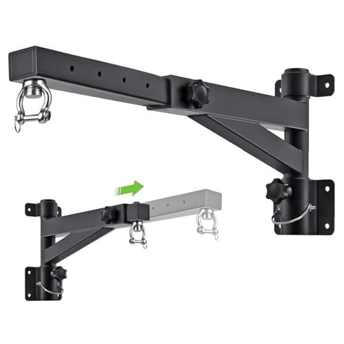 Hanured Soporte Saco Boxeo Pared, Soporte Ajustable 43-63 cm Soporte para Saco De Boxeo, para Boxeo En Casa, Boxing Bag