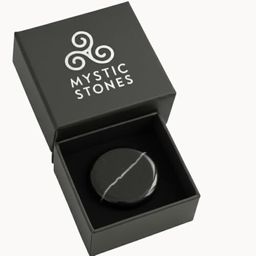 Shungita Piedra Natural | Talismán de protección energética y Limpieza | Mineraloide Carbono Negro auténtico | Escudo Frente a energías y Campos‑EMF