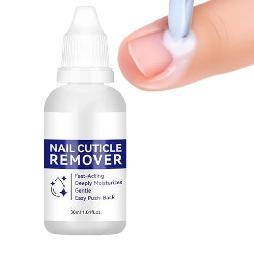 Suavizante De Cutículas - Herramientas de Manicura Hidratante - Crema Suavizante Para Cutículas De Uñas De 30ml,Para Piel Muerta Y Uñas Dañadas, Belleza Diaria, Salón, Hogar,