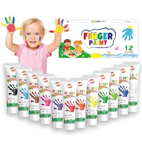 Despierta la creatividad infantil con la pintura de dedos BLOT