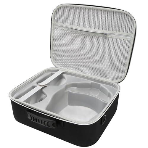 Cocoarm Estuche Rígido de Transporte para PS VR2, Estuche de Viaje de Doble Capa EVA con Correa Ajustable, Se Adapta a Accesorios de Controladores de Auriculares 15.94x13x6.3in para Almacenamiento