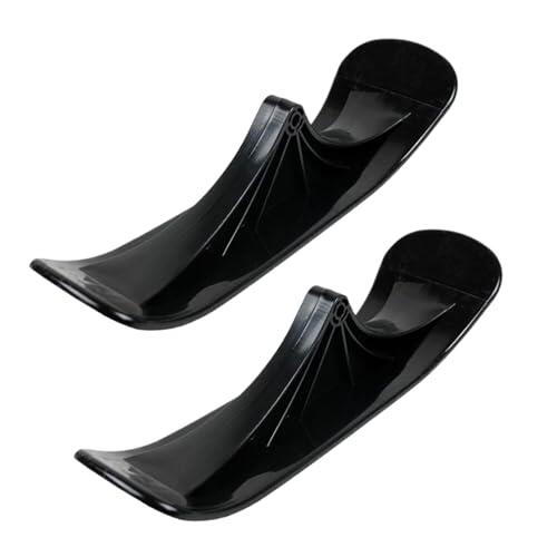 Kit de conversión de patinete de nieve, 1 par de accesorios ergonómicos para deportes de invierno, kit de conversión de patineta de esquí, para , césped, parque, playa, al aire libre