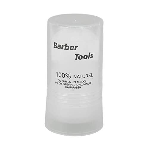 RASTKY Barra Portátil para Después del Afeitado de Piedra de Alumbre para Hombres, Cortes Calmantes para la Piel, 3,5 Oz, Uso en Viajes en el Hogar