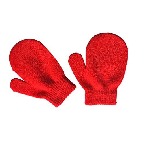 Guantes Bebe 3 Meses, Product Classification para Bebés Y Mitones Cálidos - de Punto para Invierno Cuidado del Bebé Mitones Lindos para Bebés (F One Size)