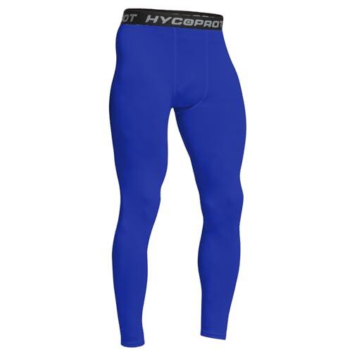 HYCOPROT Pantalones de Compresión para Hombre Secado Rápido Pantalones Deportivos de Entrenamiento Leggings Correr Pantalones de Baloncesto para Running Fitness Yago