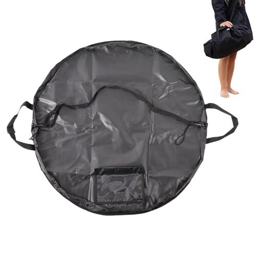 Esterilla de surf | cambiador de traje de neopreno y de transporte | Alfombrilla de cambio de buceo portátil – para natación, tabla de surf, kitesurf, piscina, viajes,