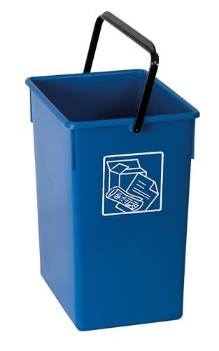 CUBETAS GASTRONORM ® - Cubeta reciclar azul 15L con asa 20x28x34 Fervik