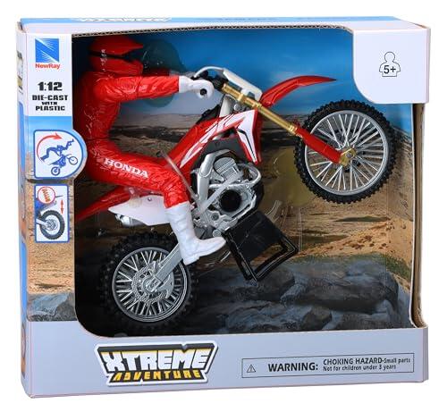 Análisis Completo de la Motocicleta a Escala Honda CRF 450 de NewRay