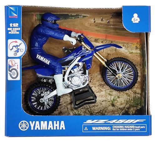 Pasión por el Motocross en Miniatura: Análisis de la Yamaha YZ450F a Escala 1/12 de NewRay