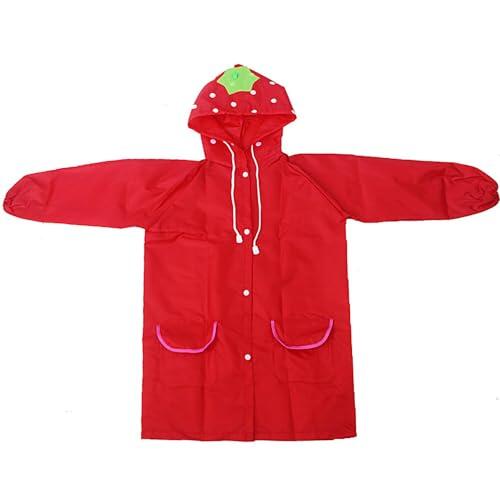 RASTKY Chubasquero para Niños y Niñas, Poncho de Lluvia para Niños Pequeños, Modelado de Animales, Chubasquero de Dibujos Animados, Respetuoso con el Medio Ambiente, Chaqueta para la Lluvia, 4-6
